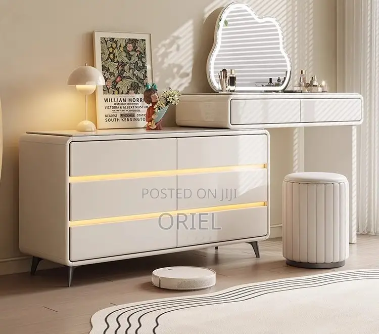 Dressing Table : Makeup Dressing Led Lighted Fixed Mirror