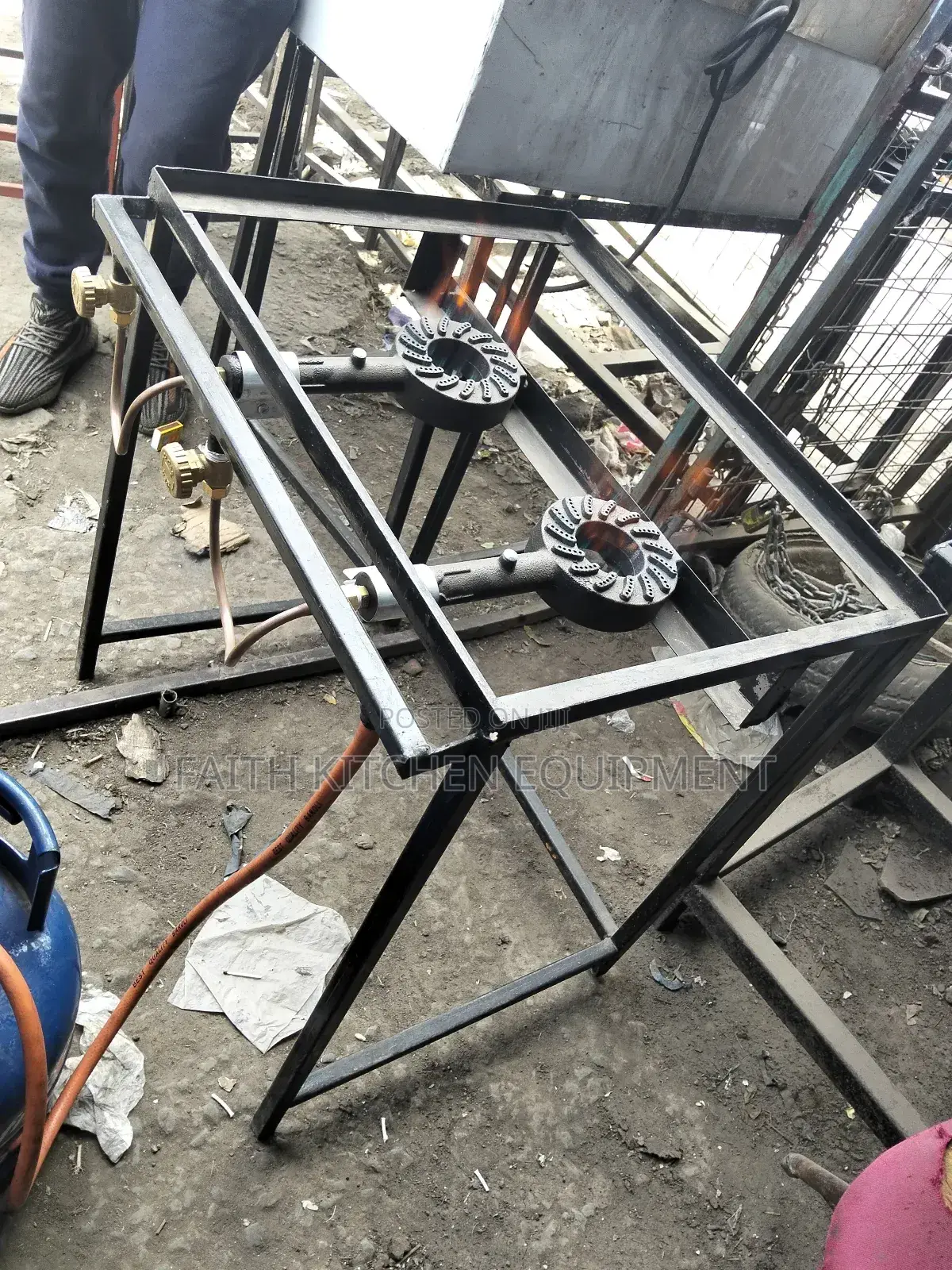 Faster Cooker Fryer Gas