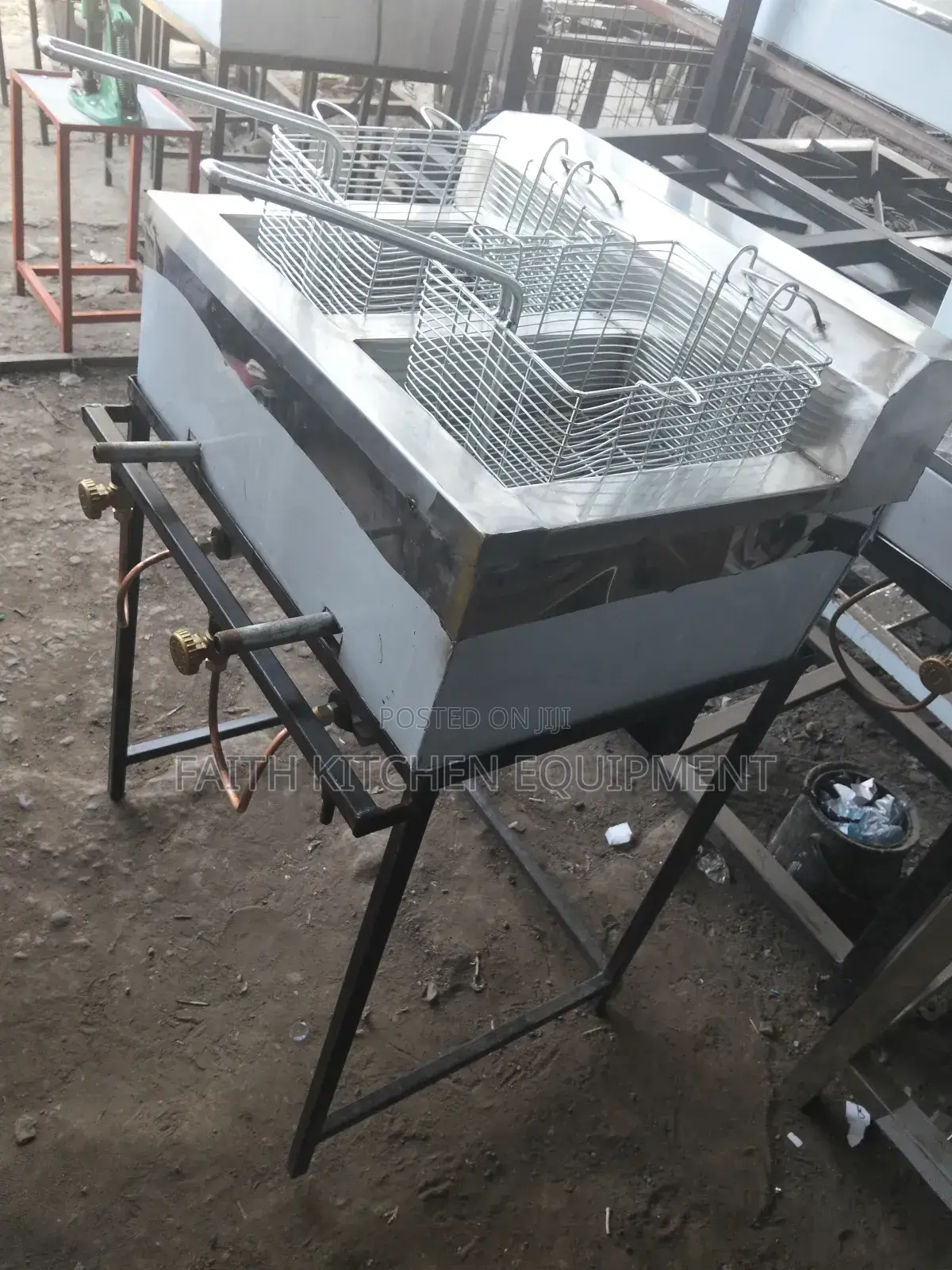 Faster Cooker Fryer Gas