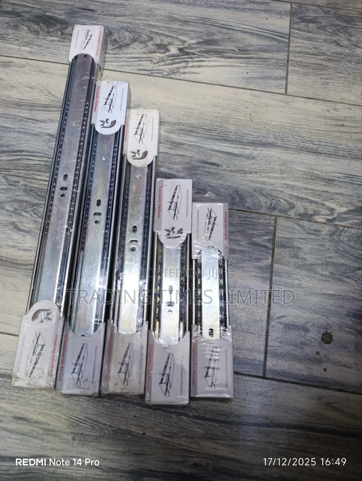 12 Inches Romany Drawer Rails / Slides (Pair)