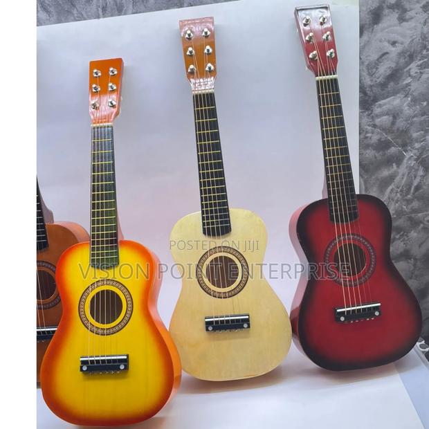 6 Strings Acoustic Guitar 23 Inches Long - main view