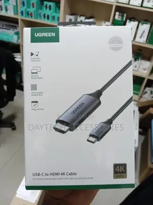 Ugreen Usb-C Male to Hdmi Male Cable 1.5m