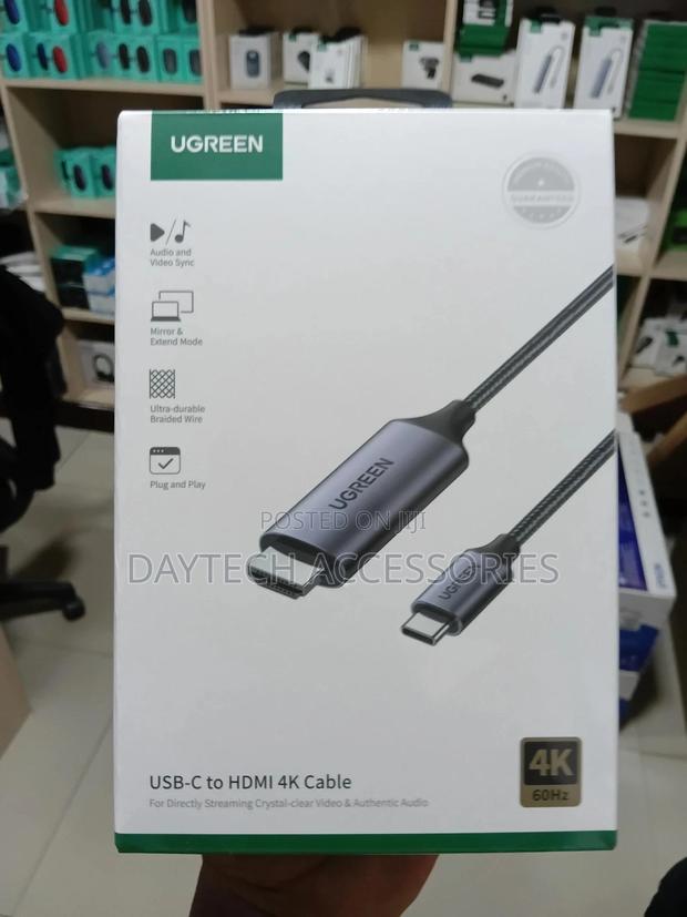 Ugreen Usb-C Male to Hdmi Male Cable 1.5m