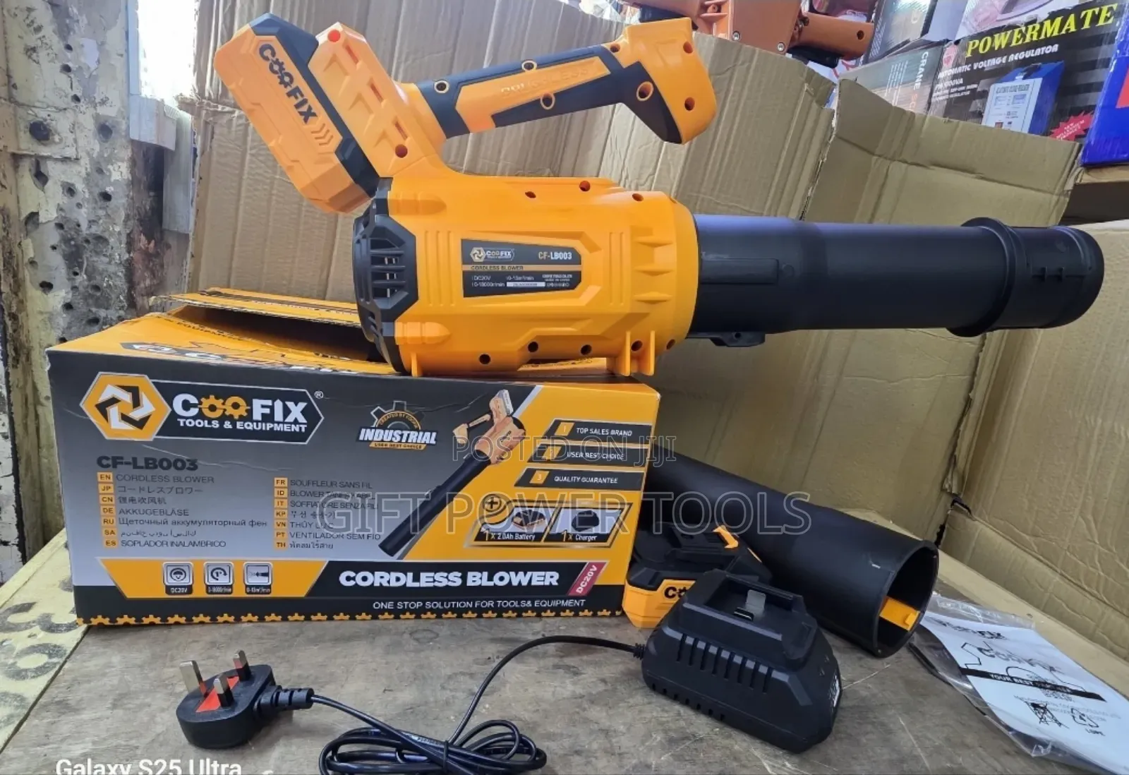 Cordless Leaf Blower 4.0ah/Coofix Cordless Leaf Blower
