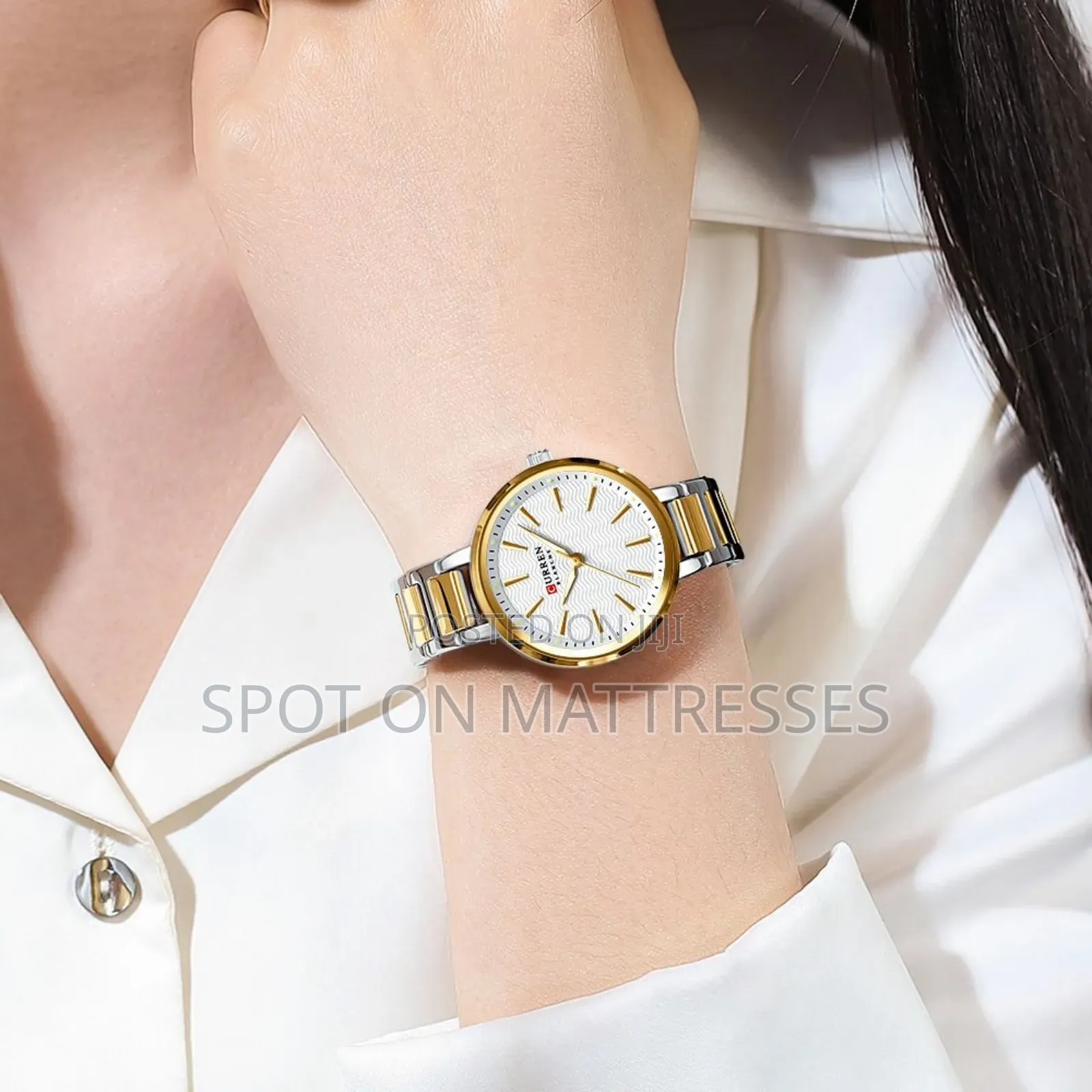 Curren Watch For Ladies. Stainless Steel Straps. Water Resistant.