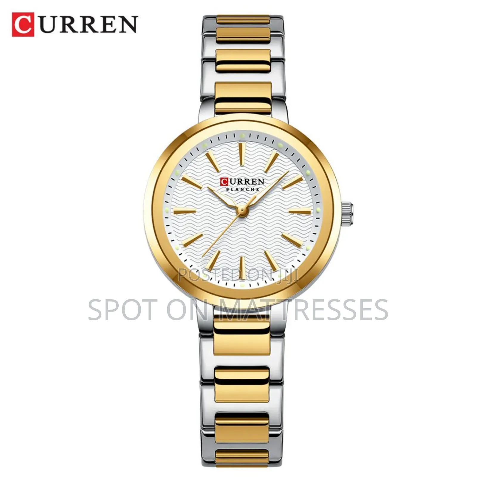 Curren Watch For Ladies. Stainless Steel Straps. Water Resistant.