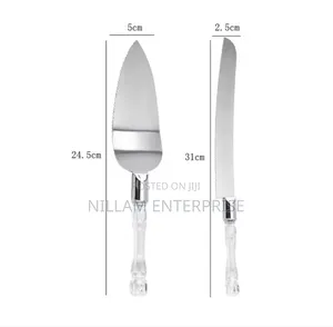 Stainless Steel Cake Cutter and Pie Spatula