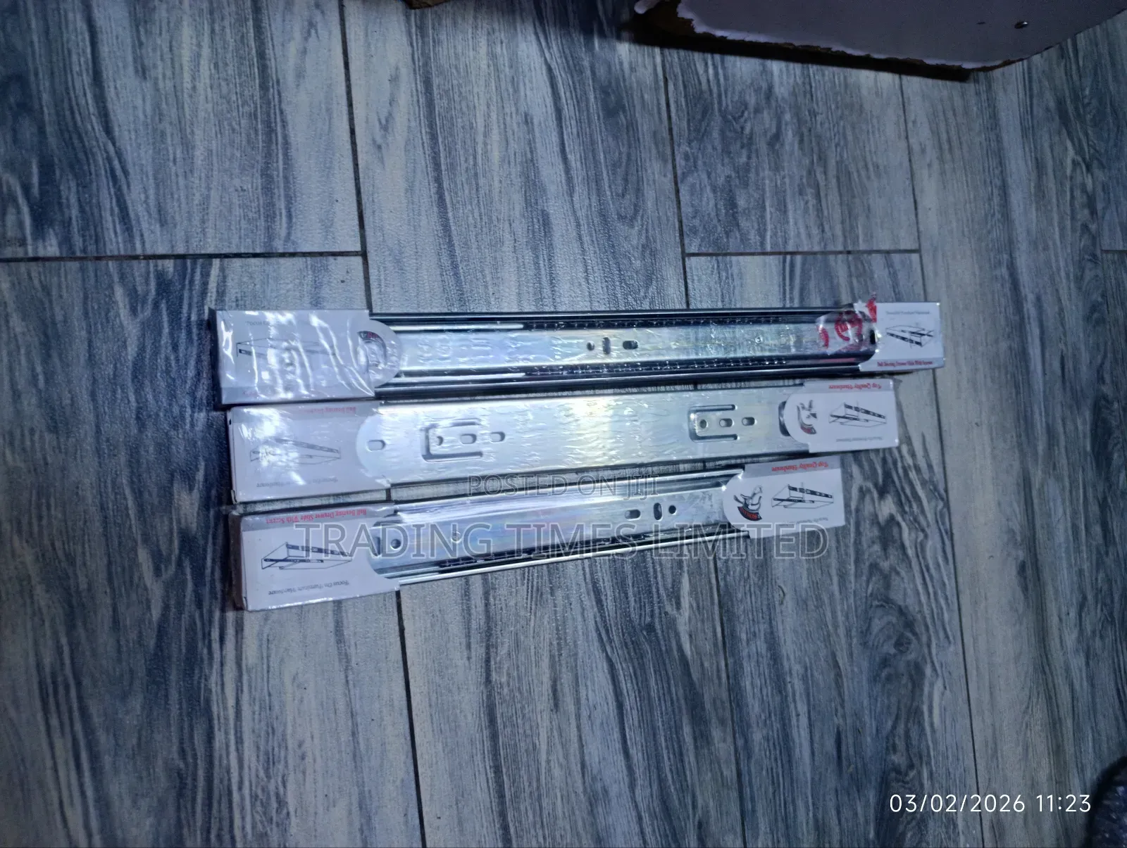 16 Inches Romany Drawer Rails (Pair)
