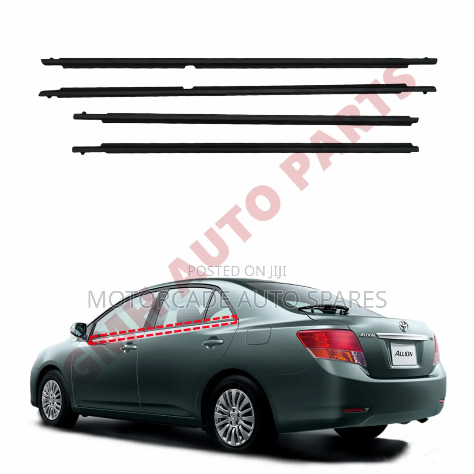 Toyota Premio/Allion 260 2010 Model Weather Strips