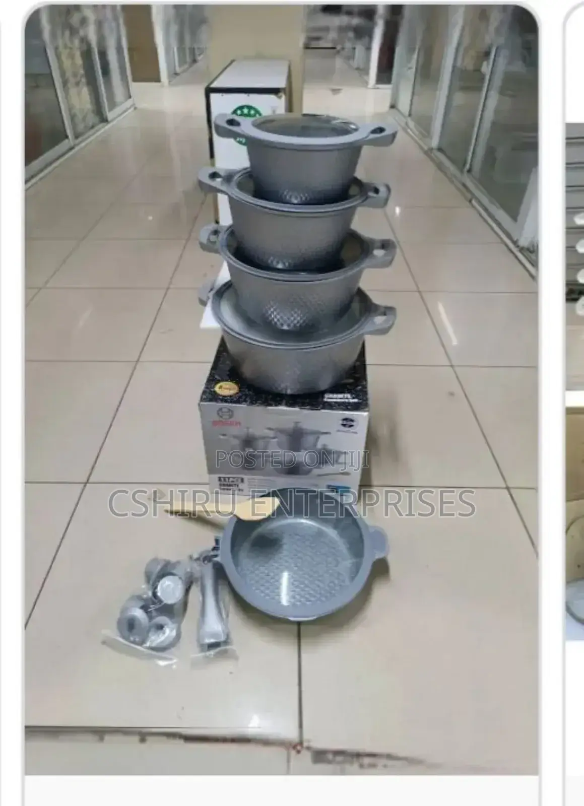 *_Bosch 11pc Cookware With Silicone Lid Covers*_