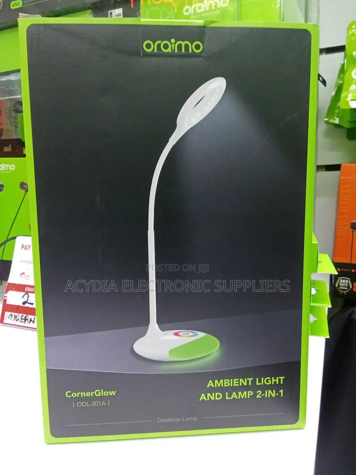 Oraimo Cornerglow 5w RBG Ambient Light Desktop Lamp
