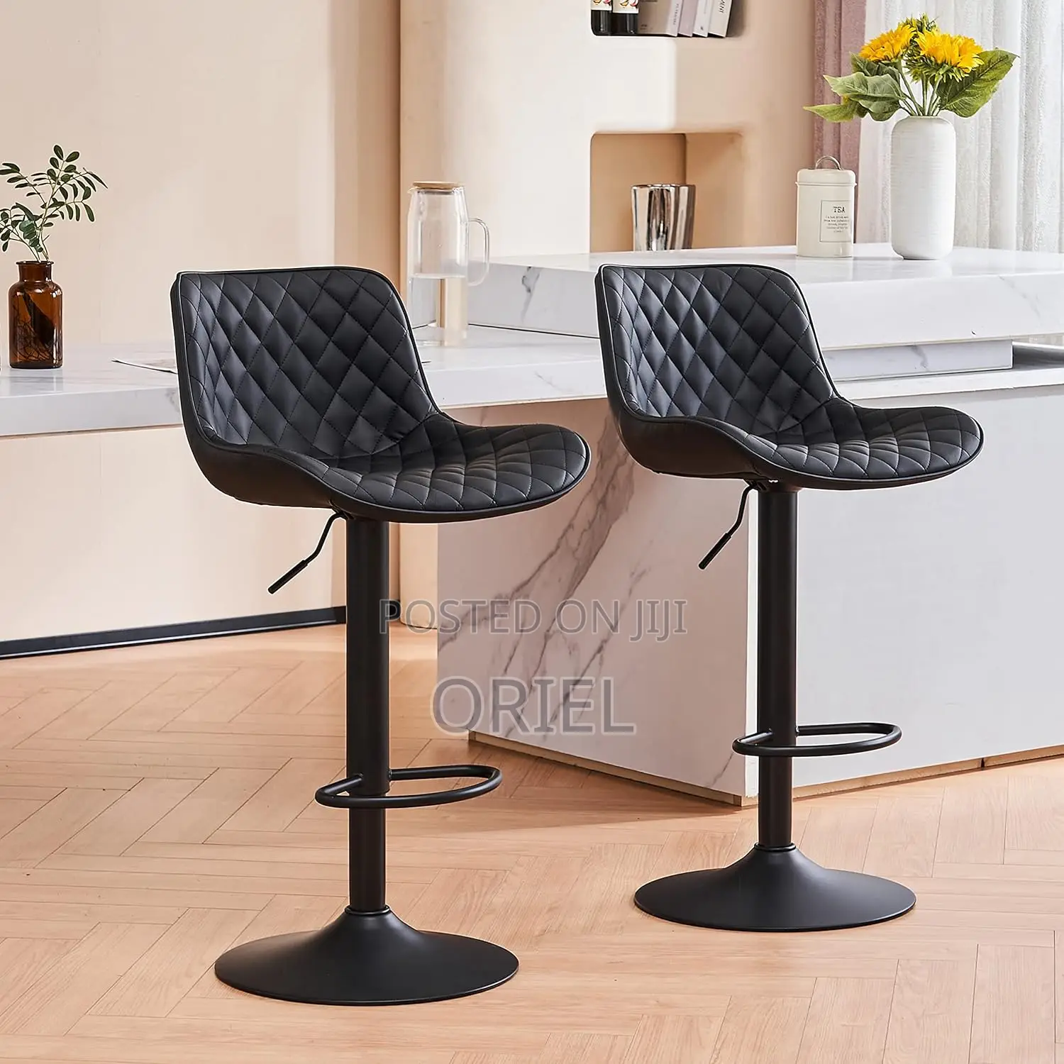 Luxury Barstool : Modern Luxury Barstool With Footrest