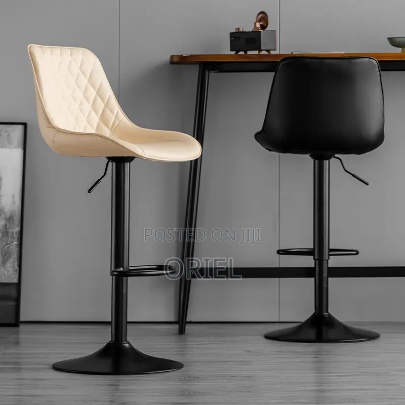 Luxury Barstool : Modern Luxury Barstool With Footrest