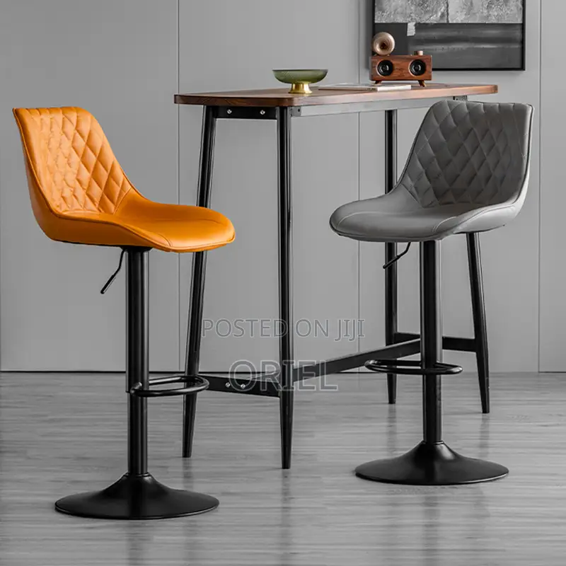 Luxury Barstool : Modern Luxury Barstool With Footrest