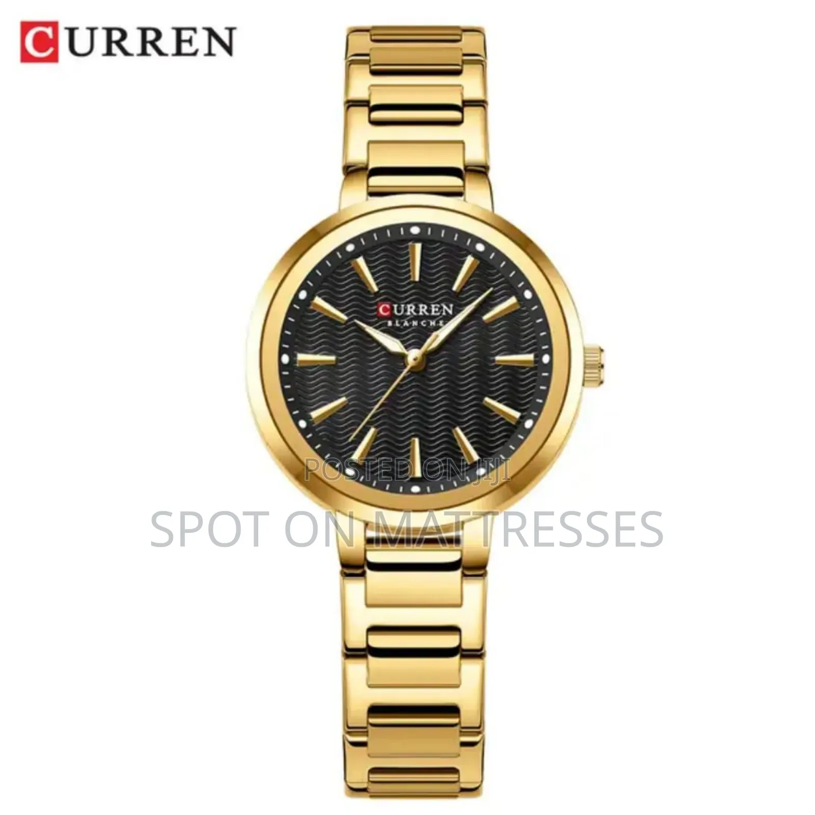Golden Curren Watch For Ladies. Stainless Steel. Free Delivery!