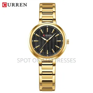 Golden Curren Watch For Ladies. Stainless Steel. Free Delivery!