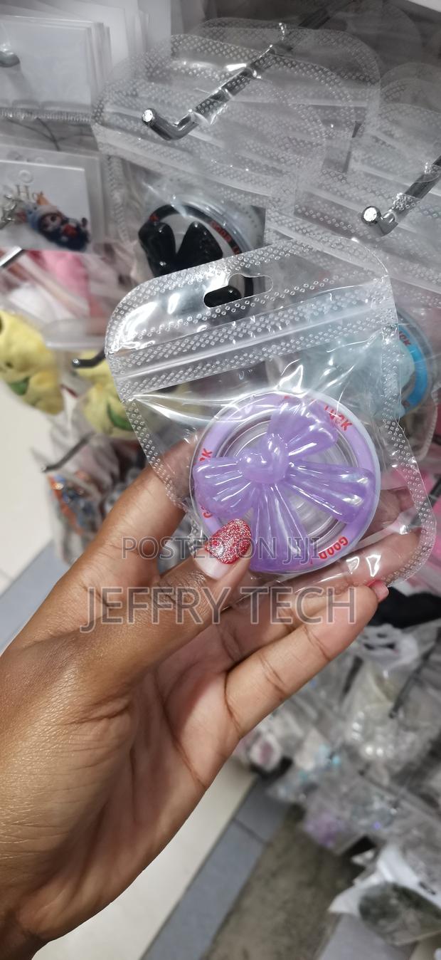 Cute Kindle Grip, Bow Phone Accessories, Cell Phone Grip -Purple - thumbnail 3