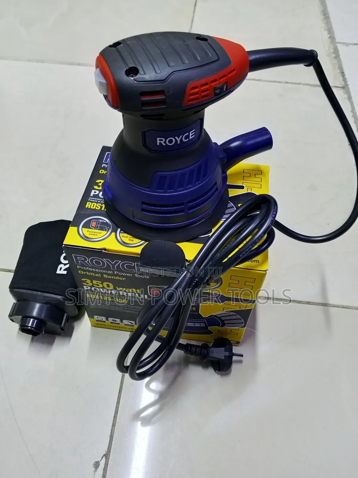 Powerful 350w Royce Orbital Sander