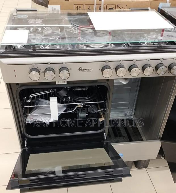 Ramtons Rf/496- 60*90cm Stainlesssteel Cooker 1yrwrty Gas Compartment