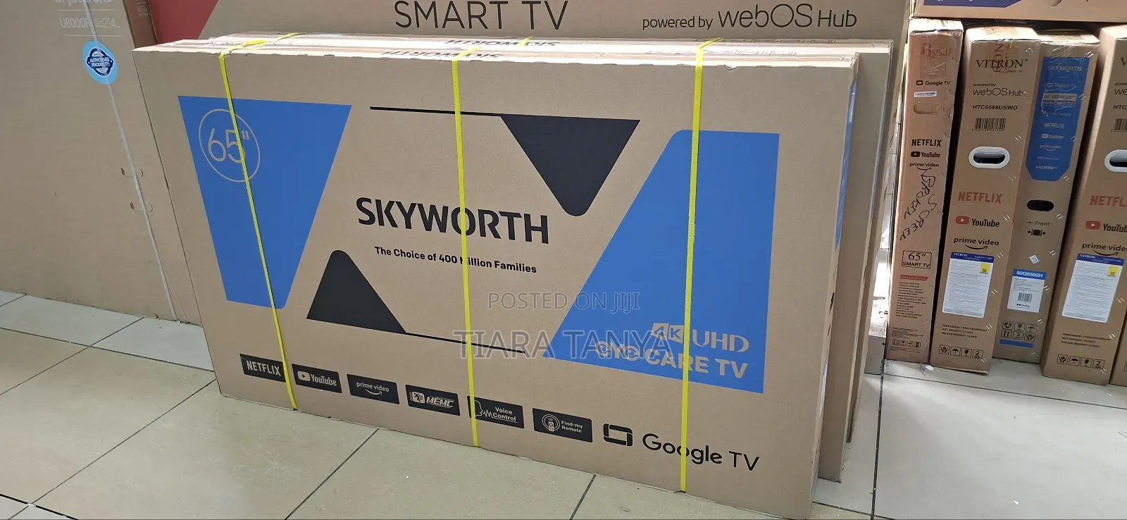 Skyworth 65" Smart Google Tv 65g6500h