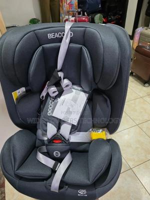 Beacood Car Seat/Isofix (Dark Grey, Light Grey) - thumbnail 2