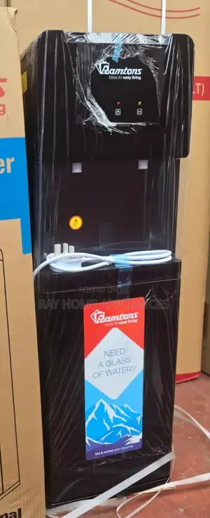 Black Ramtons Hot and Normal Standing Water Dispenser