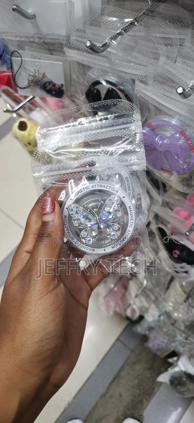 Butterfly Cell Phone Ring Grip Holder Ring Grip Stand - thumbnail 3