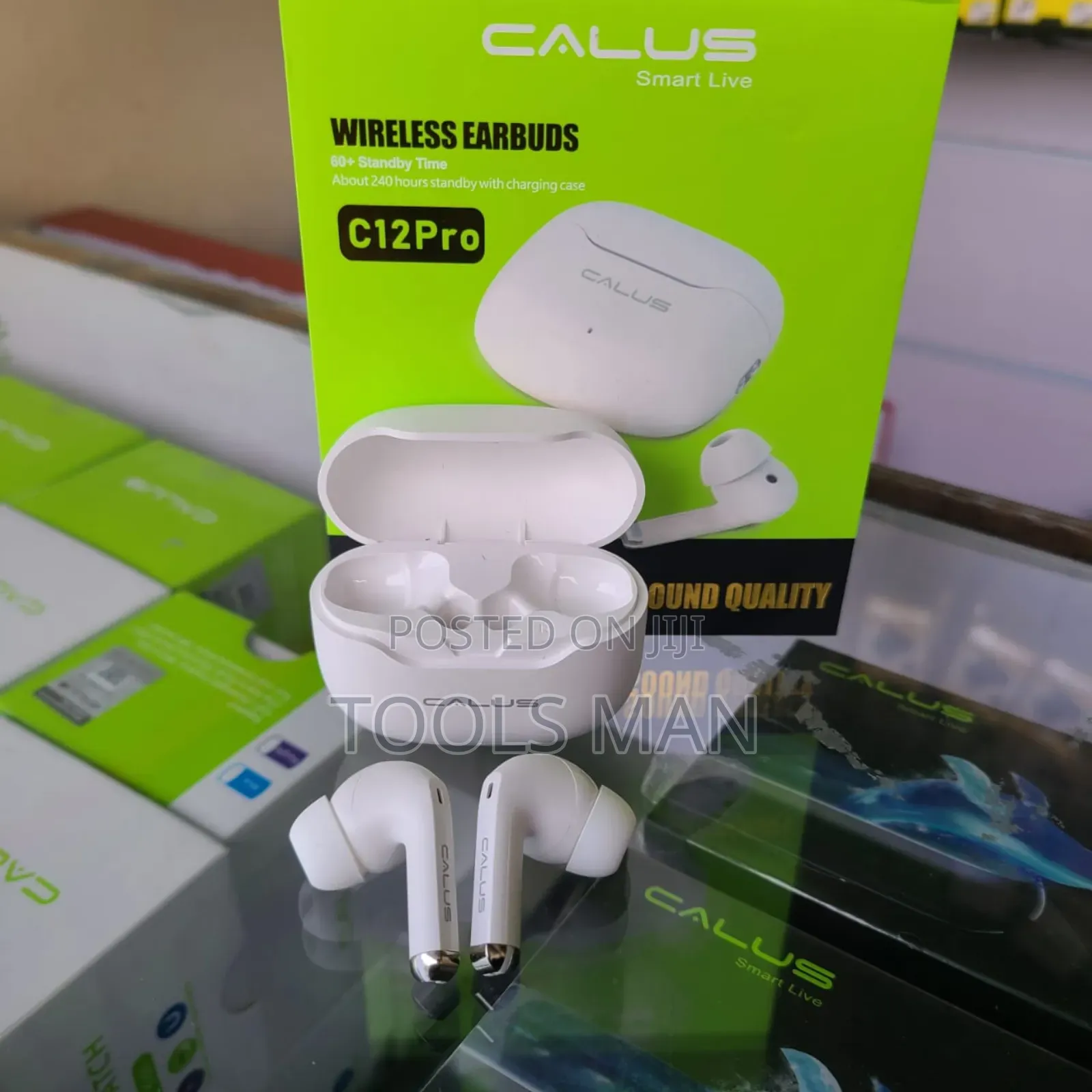 Calus C12 Pro Wireless Earbuds.