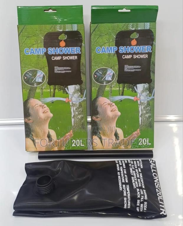 Solar Camping Shower - main view