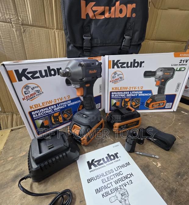 Kzubr Cordless Impact Wrench/Brushless Cordless Impact Wrench 21v