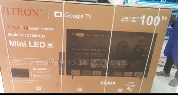 Vitron 100” Mini Led 4k Google Tv (Model: Htc100usg) - main view