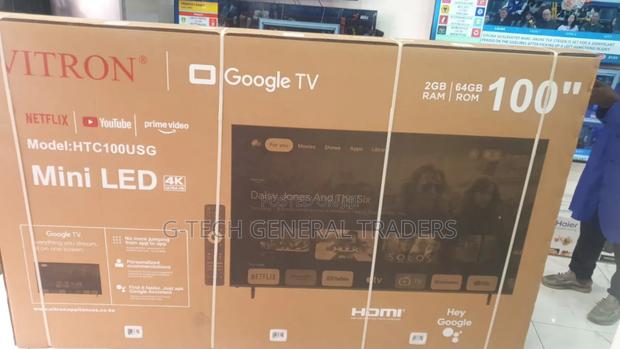 Vitron 100” Mini Led 4k Google Tv (Model: Htc100usg) - thumbnail 3