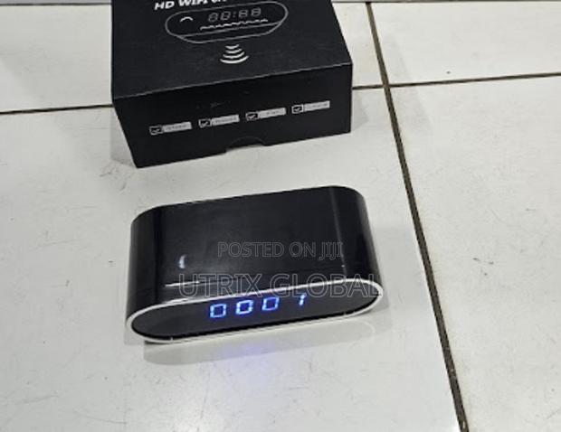 Home Security Table Clock Camera With Live Remote Viewing