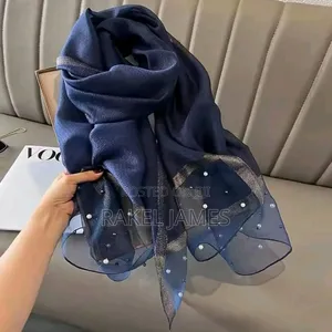 Navy Blue Scarf