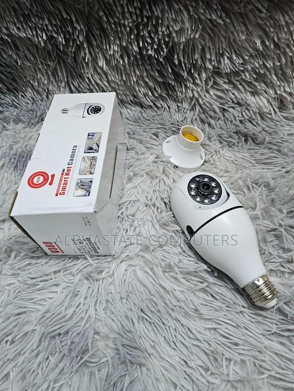 Bulb PTZ Camera Smart Wifi CCTV Nanny Camera for Home and Monitoring