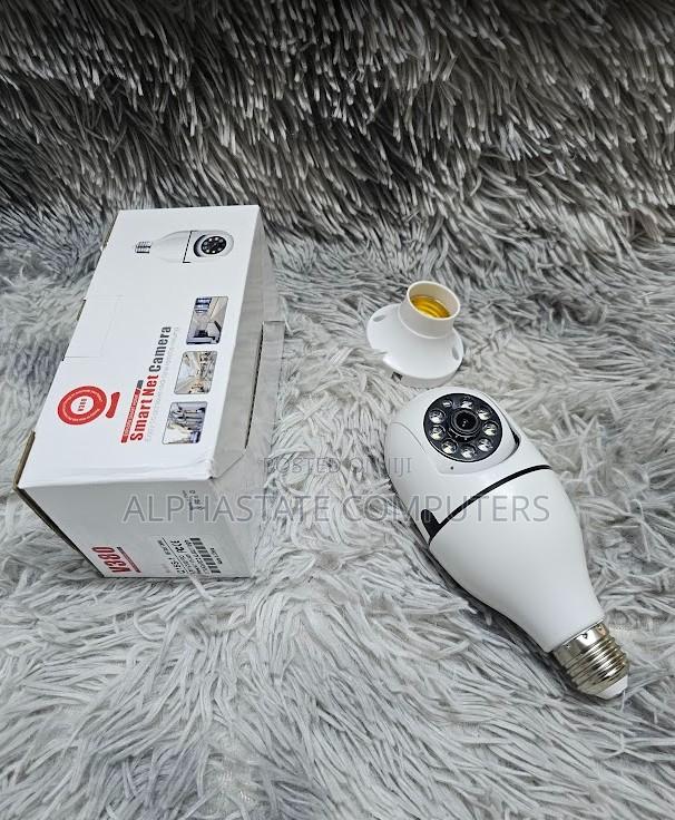 Bulb PTZ Camera Smart Wifi CCTV Nanny Camera in a Normal Bulb