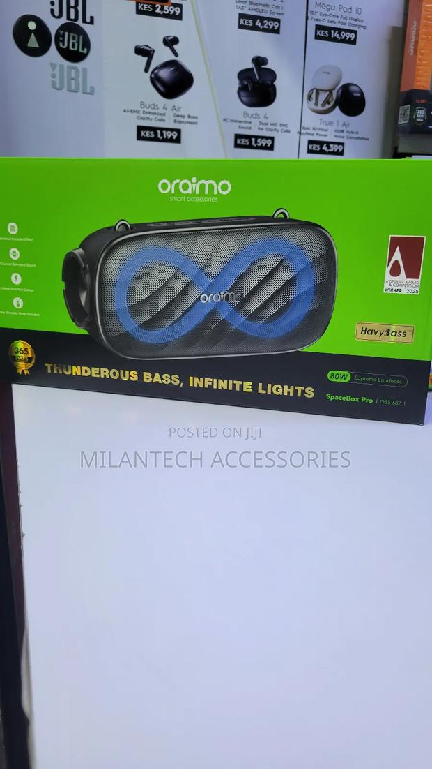 Oraimo Spacebox Pro — Ultimate Sound, Limitless Vibes. - thumbnail 2
