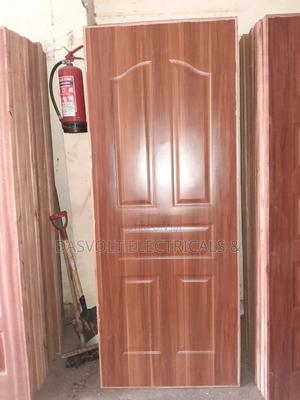 Laminated Mahogany Flash Door/ 5panel Door