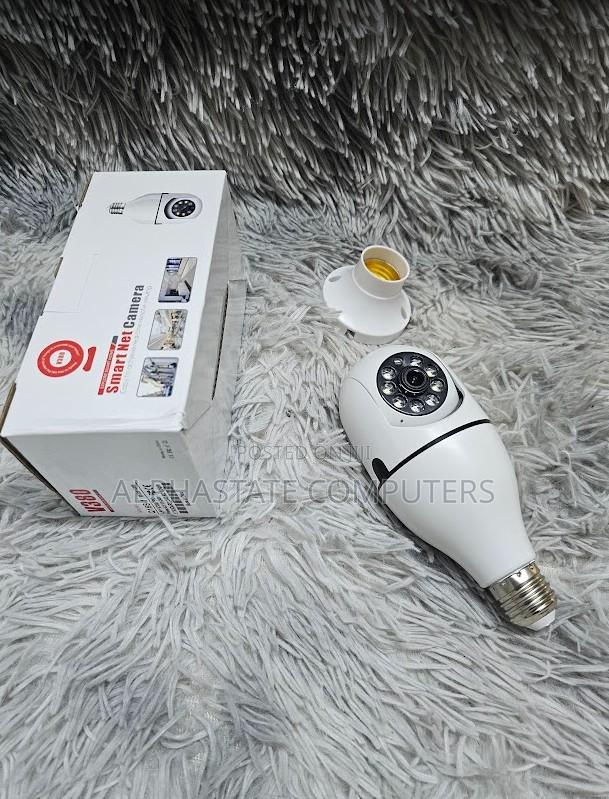 Bulb PTZ Camera – Hidden Wifi CCTV Bulb Camera for Indoor Security - main view