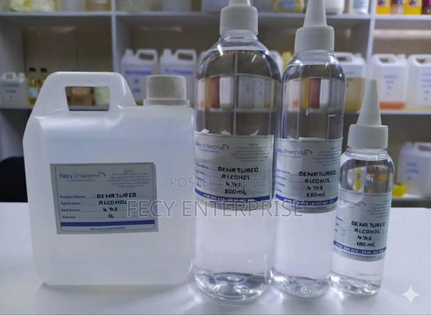 Denatured Alcohol – 100% Pure Disinfectant Solvent - main view