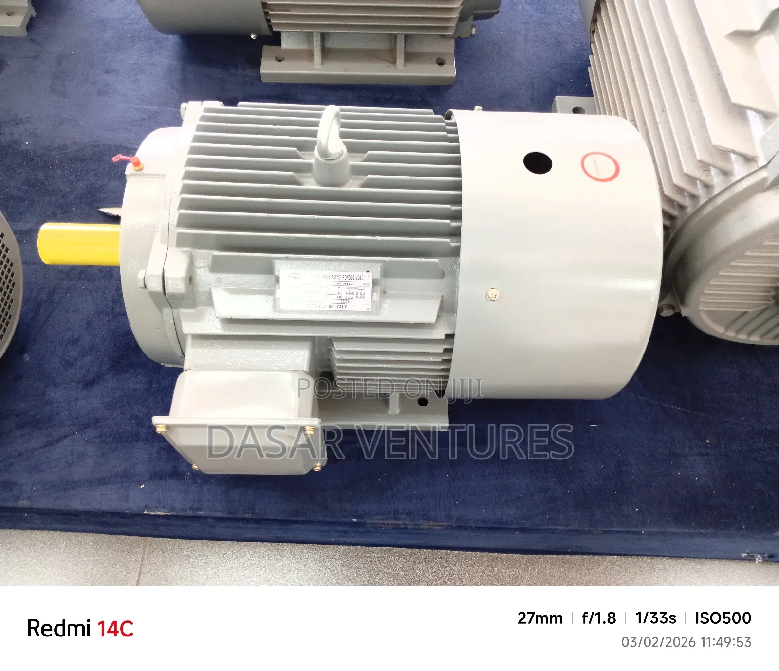 Electric Motor 30hp High Speed