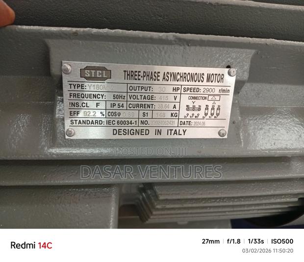 Electric Motor 30hp High Speed - thumbnail 5