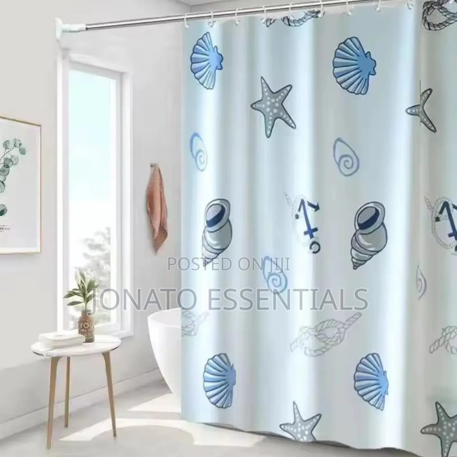 Shower Curtains Waterproof Anti-Mould Bathroom Decor