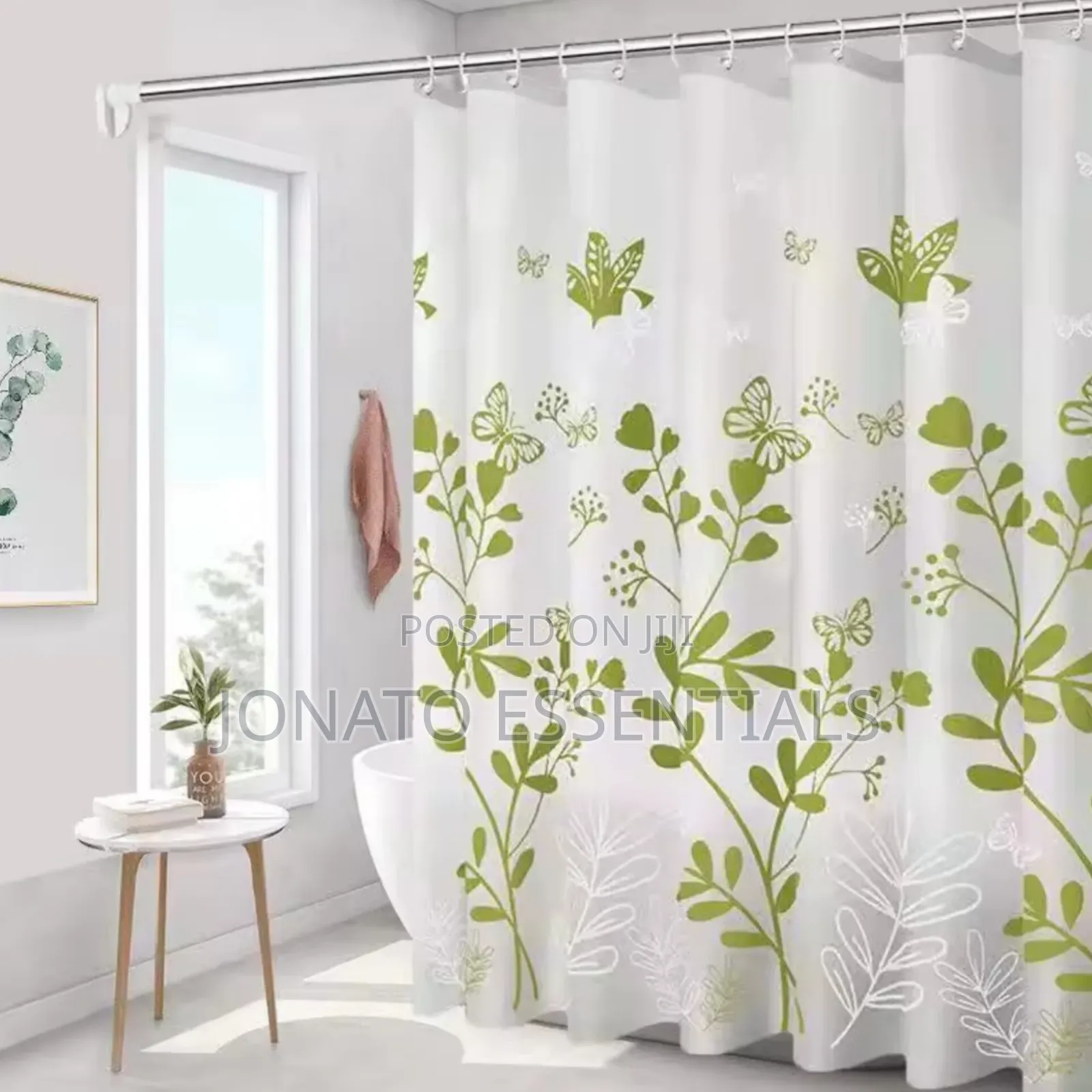 Shower Curtains Waterproof Anti-Mould Bathroom Decor
