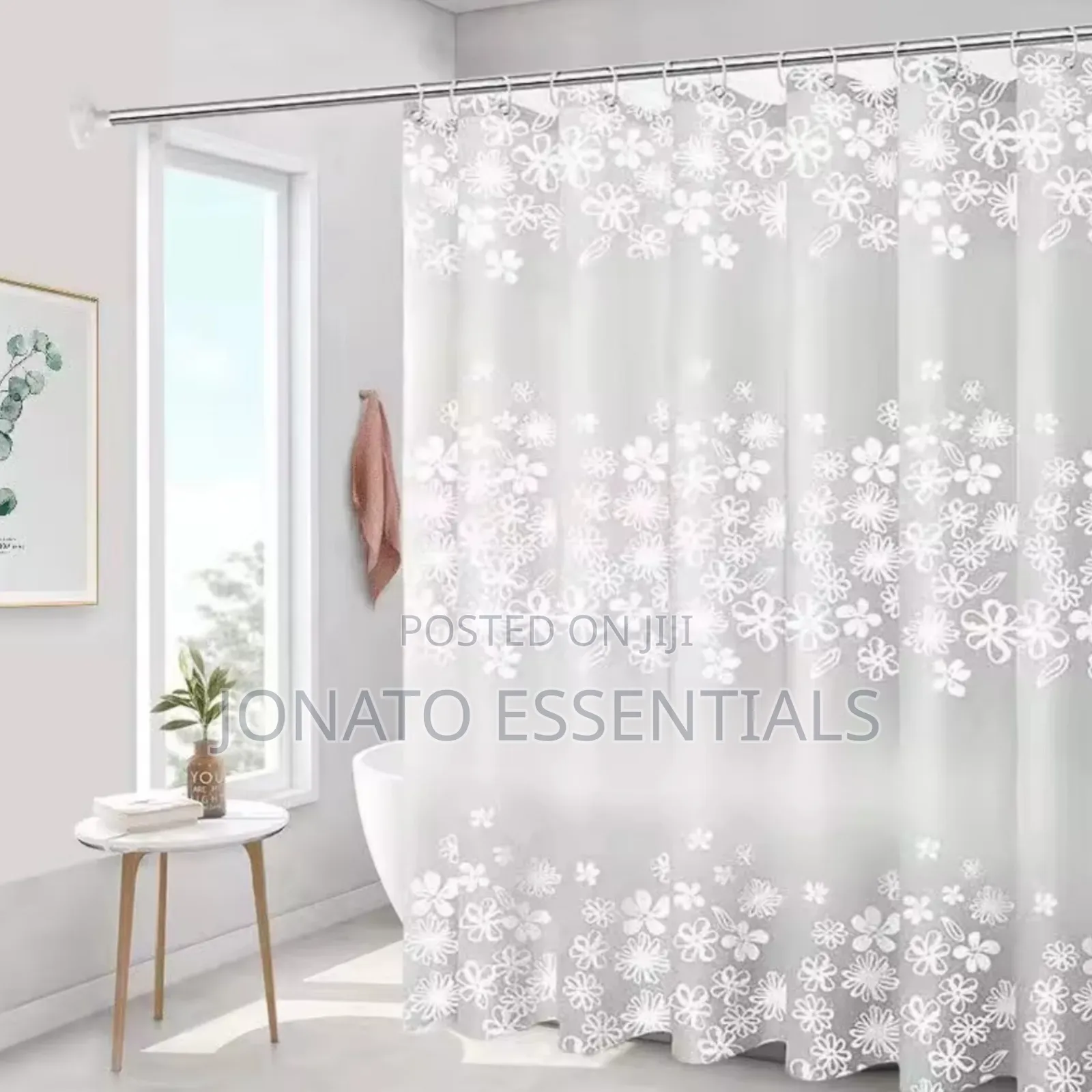 Shower Curtains Waterproof Anti-Mould Bathroom Decor