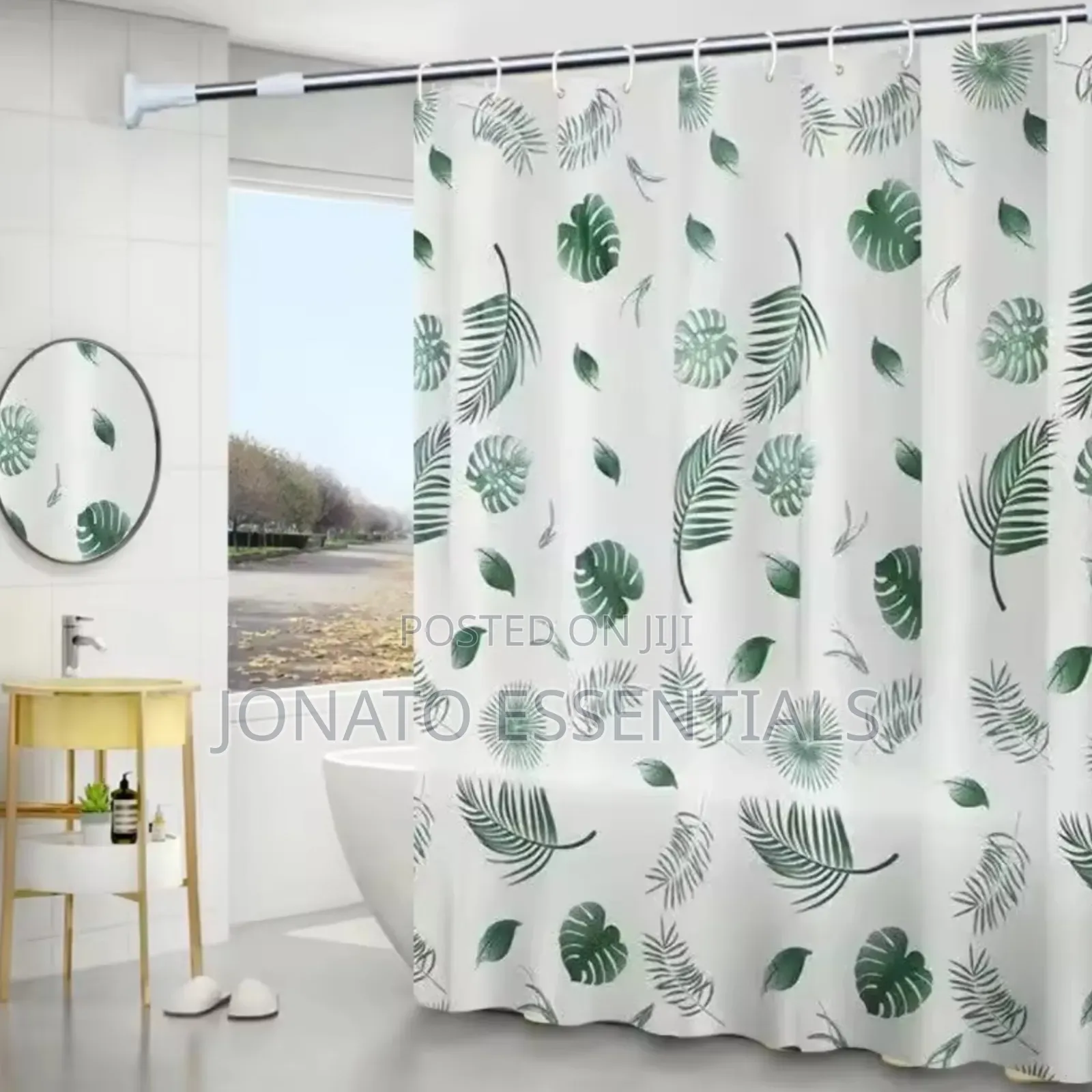 Shower Curtains Waterproof Anti-Mould Bathroom Decor