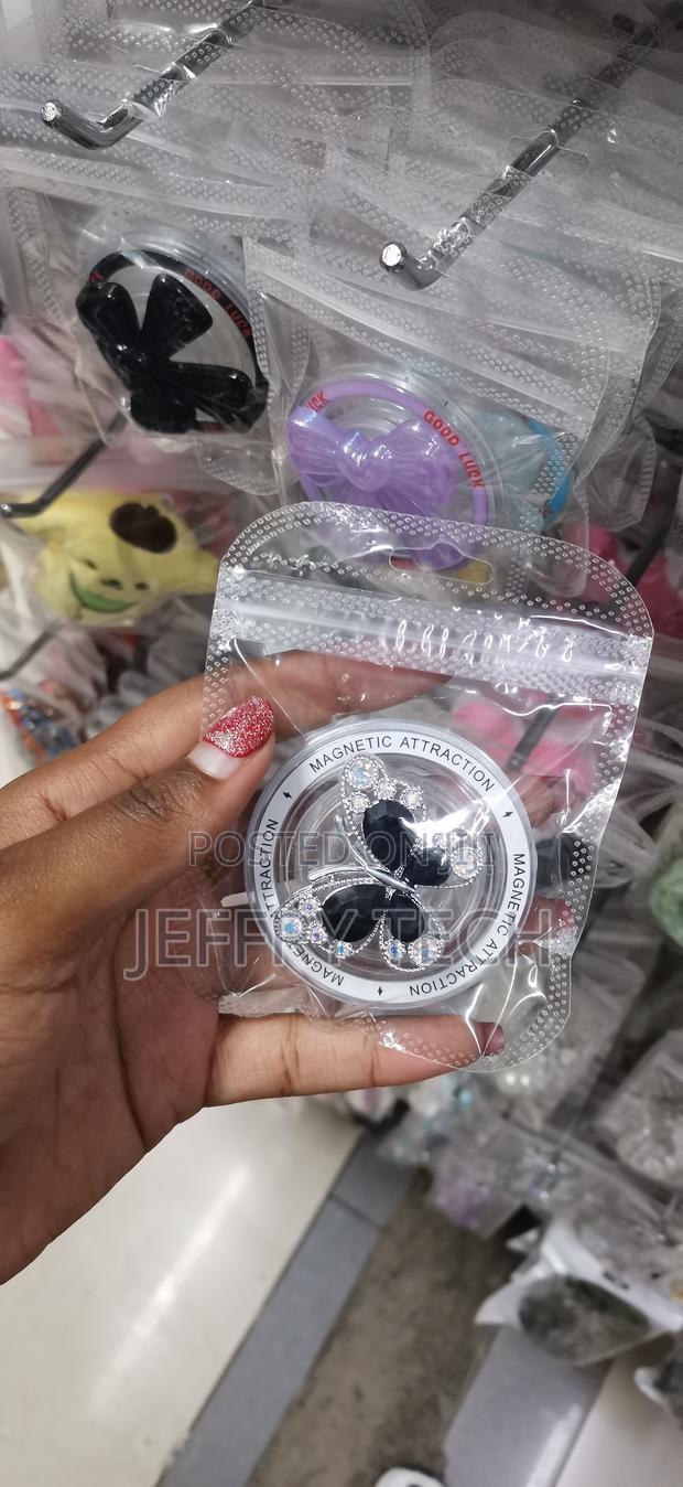 Butterfly Cell Phone Ring Grip Holder, Rotation Phone Ring Grip - main view