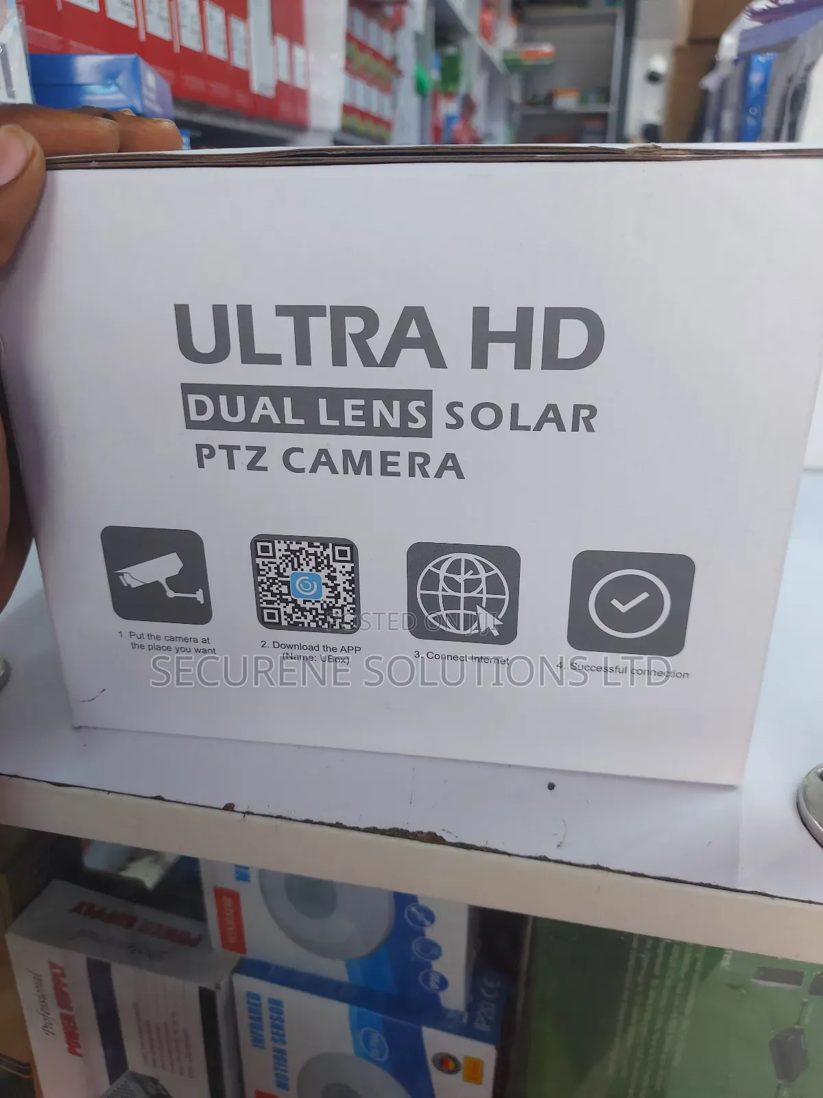 8mp Ady-b2 4g Lte Ultra Hd Dual Lens Solar Ptz Camera.