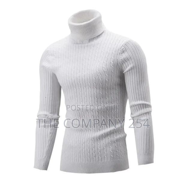 Turtleneck Sweater Color Pullover Machine Washable Knit Pull Neck - thumbnail 11