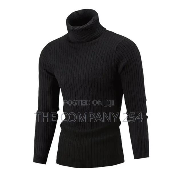 Turtleneck Sweater Color Pullover Machine Washable Knit Pull Neck - thumbnail 13